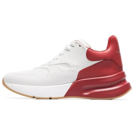 Alexander McQueen Oversized Sneakers 'White Lust Red'