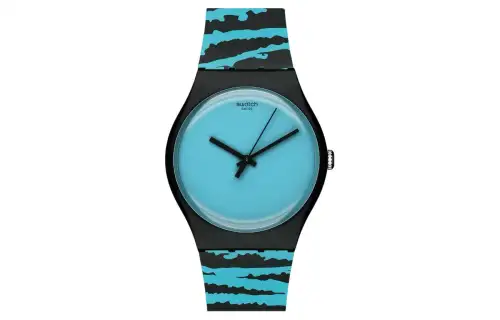 SWATCH Unisex Blue Watch SUOZ143