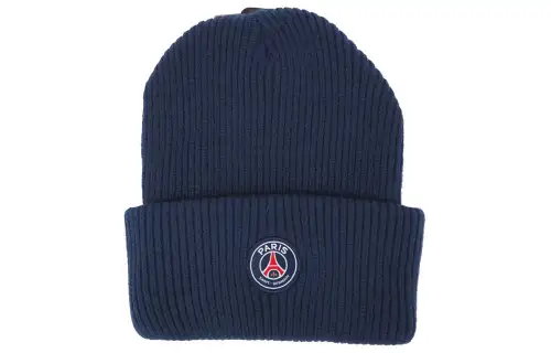 Nike Paris Saint-Germain logo letter decoration Polyester velvet hat Men and women Couple style Blue