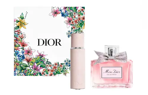 DIOR Gift box for St. Valentine's Day, perfume, set, 50 ml, 10 ml