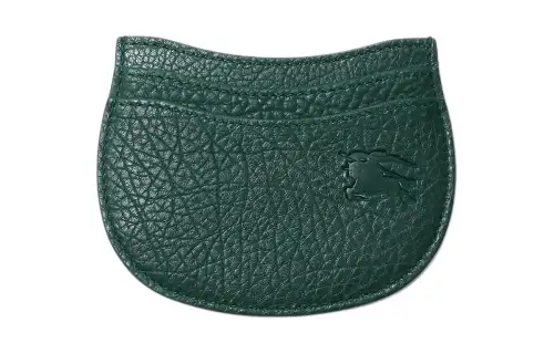 Burberry Calfskin Card Holder Women's Vine Green