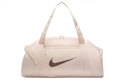 Nike Polyester Gym Bag, Shoulder Bag, Crossbody Bag, Handbag Unisex Light Pink