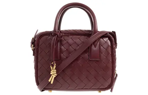 Bottega Veneta Sheepskin Shoulder Bag, Crossbody Bag, Handbag Small Women's Chestnut