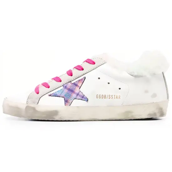 Golden Goose Faux-fur Super-Star Sneakers
