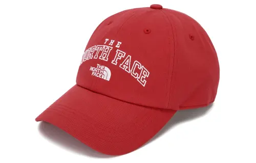 THE NORTH FACE Cotton Baseball Caps Unisex Red