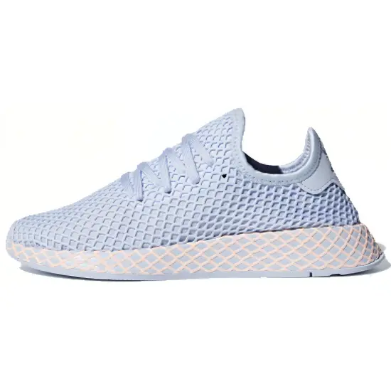 Adidas Originals Deerupt Aero Blue Clear Orange Women's