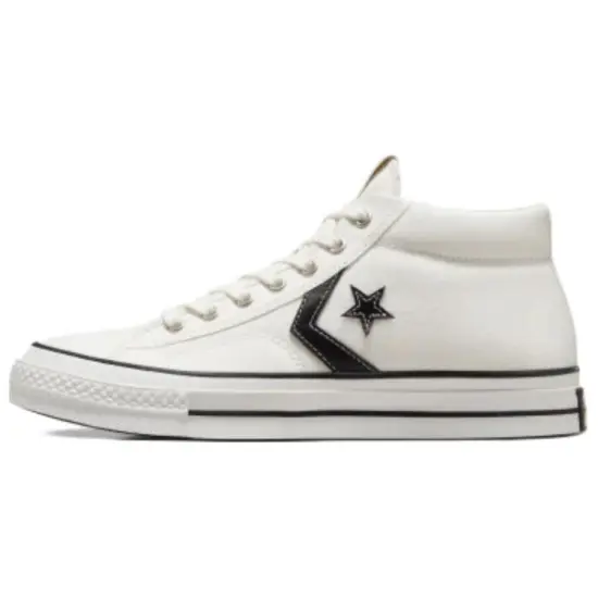 Converse Star Player 76 Skateboard Shoes Unisex Mid-Top White
