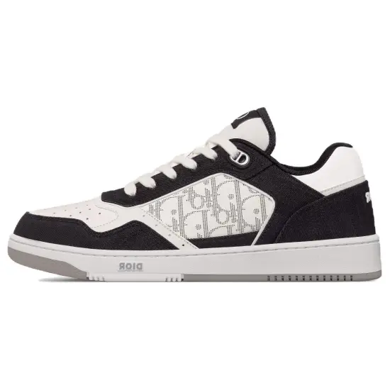 DIOR B27 Low White Black Denim