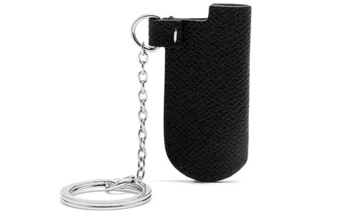 Maison Margiela Keychains Unisex Black