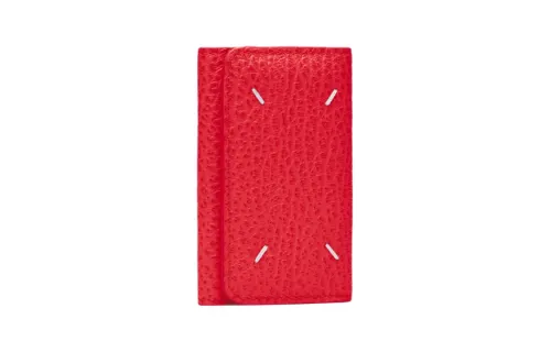 Maison Margiela Keychains Unisex Red