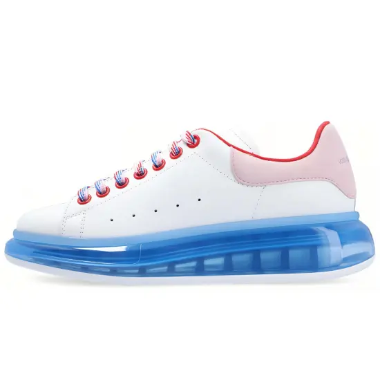 Alexander McQueen Oversized Sneaker 'White Blue' Women's
