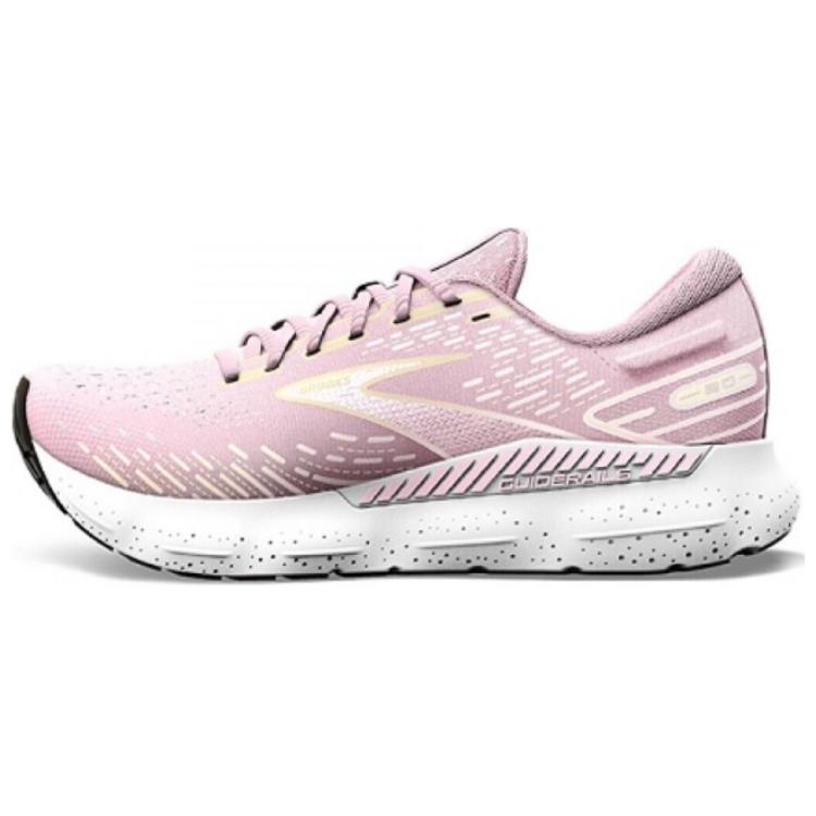 Brooks Brooks Glycerin GTS 20 shock-absorbing and wear-resistant low-top running shoes for women, pink
