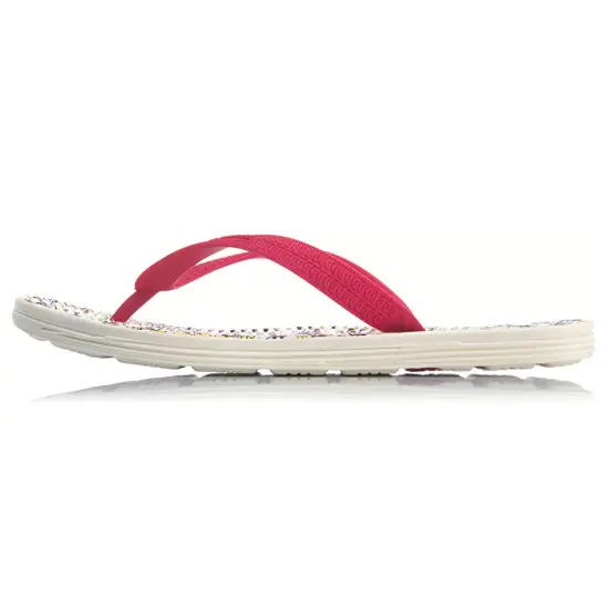 LINING Disney Crossover Ln Floper Red White Slippers Women's