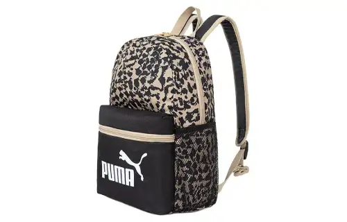 PUMA Fabric Backpack Regular Men's Black & Camel