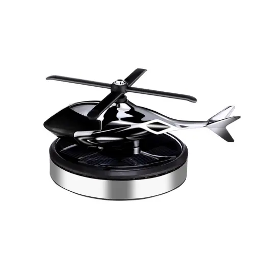 Perfume solar-powered for auto, rotating universal airplane
