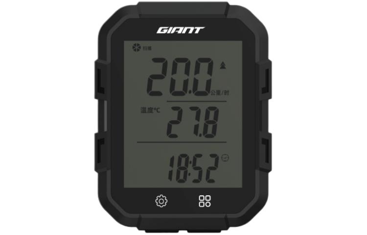 GIANT Bicycle Speedometers & Accessories Wireless Size Chart Black