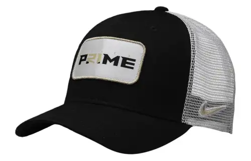 Nike Printed Pattern Cotton, Polyester Baseball Caps Unisex Black