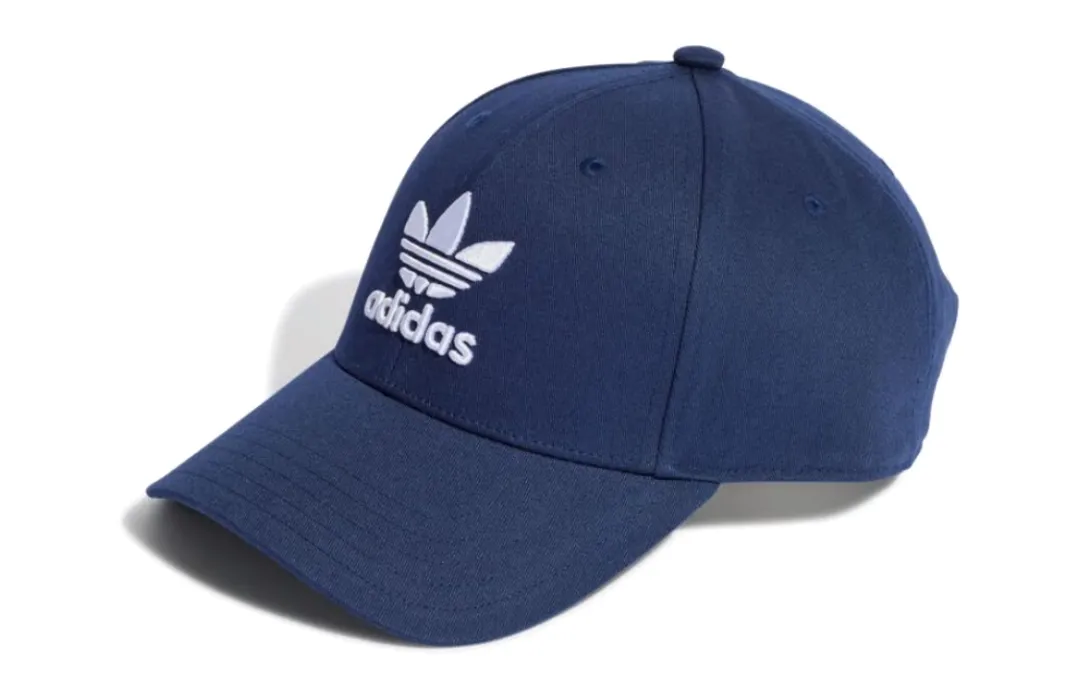 Adidas Originals Cotton Baseball Caps Unisex Blue