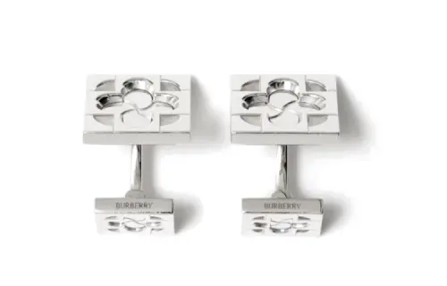 Burberry Cufflinks Men's Silver