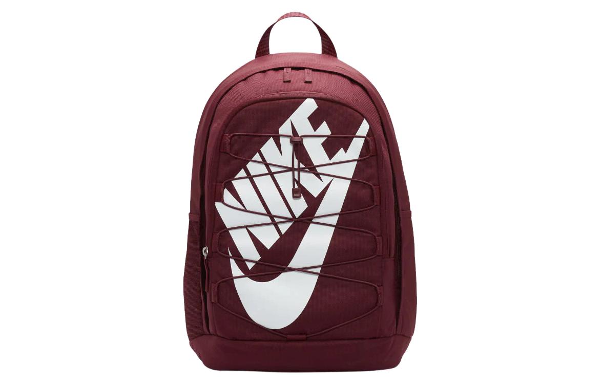 Nike Hayward Polyester Backpack Unisex Dark Beetroot & White