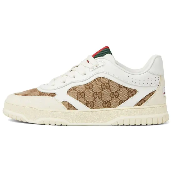GUCCI Re-Web Sneaker 'GG Canvas - White Beige'