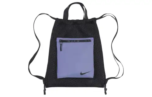 Nike Polyester With Nylon Handbag Backpack Regular Unisex Wild Berry & Black