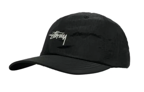 Stussy Metal Baseball Caps Unisex Black