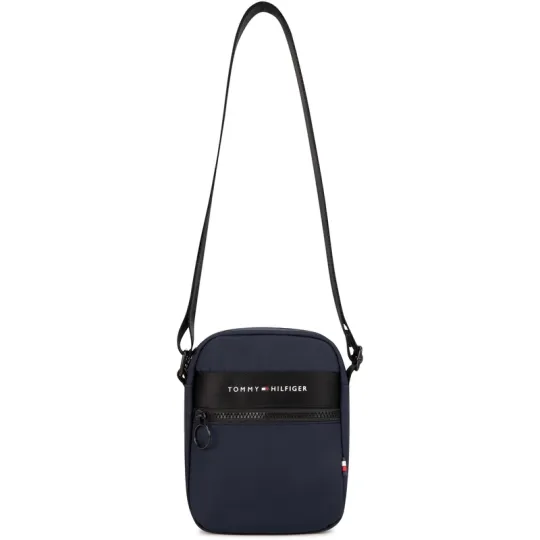Tommy Hilfiger Polyester Crossbody Bag Men's Navy Blue/Black