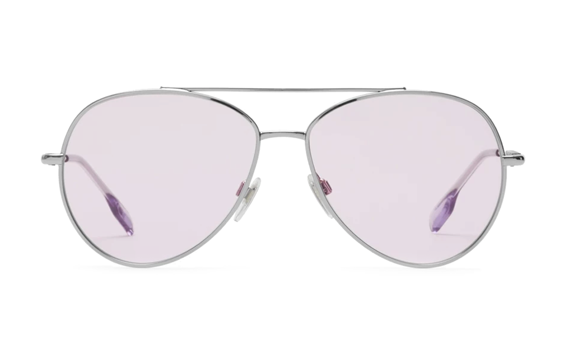 Женские очки Burberry Sunglasses (серебристые)