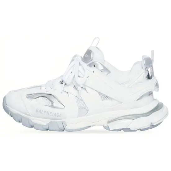 Balenciaga Women's Track Sneaker 'White Silver'