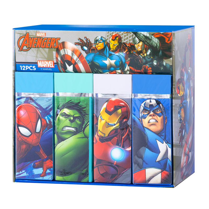 Disney Disney Marvel characters Spider-Man series eraser 4b clean without leaving traces, easy to wipe and labor-saving 2b cartoon modification supplies