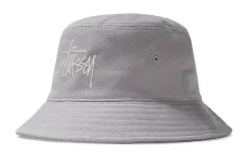 Stussy Big Logo Twill Bucket Hat