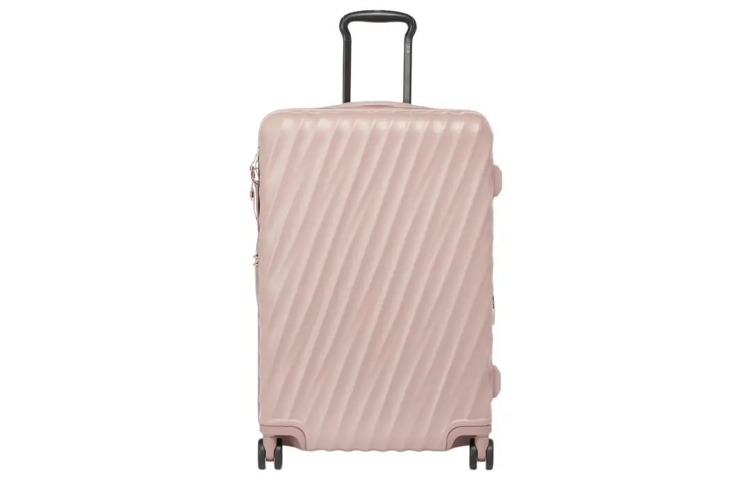 TUMI Recycled Polycarbonate Travel Suitcase Luggage 24 Inch Unisex Pink