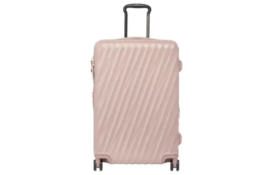 TUMI Recycled Polycarbonate Travel Suitcase Luggage 24 Inch Unisex Pink