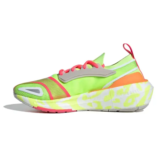 Adidas Ultra Boost Light By Stella Mccartney Signal Green Hazy Orange Turbo Women's