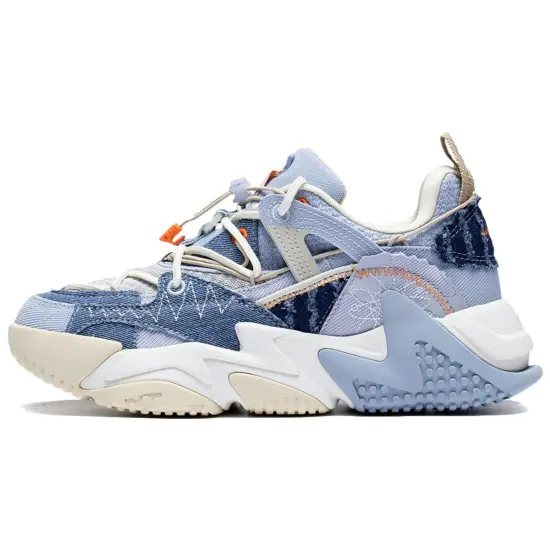 LINING CF Tracing Casual Shoes Women's Low-Top Celestial Blue/New Aurora Blue