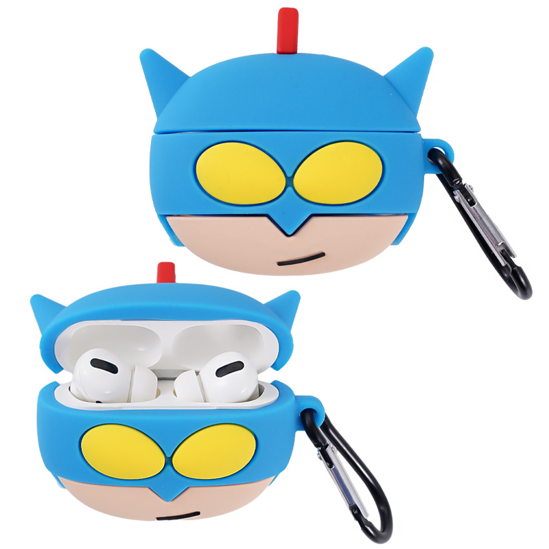 Wanysi Apple AirPods pro 2 AirPods 1/2 generation 3rd generation silicone rich Crayon Shin-chan dynamic Superman headphone case