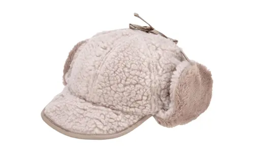 New Balance Wool Trapper Hats Unisex Beige
