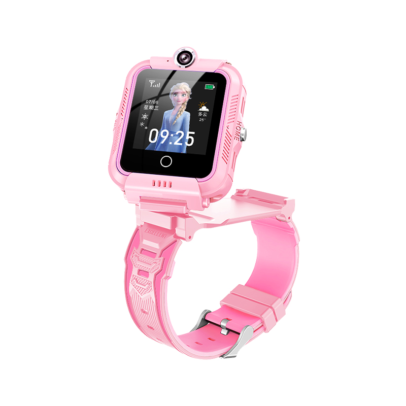 Disney Disney Frozen Series SF-54212 Phone Watch for Women, High-end Smart Watch for the Whole Network, Card-Insertable - IP67 Waterproof Alarm Clock Reminder, Video Call, Intelligent Positioning, Payment Function Student Watch, Children's Watch