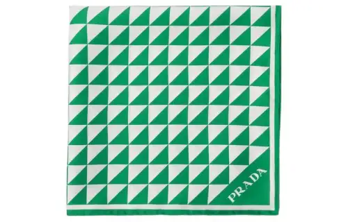 【Replicated_PMPrevious Season】patterned twill scarf