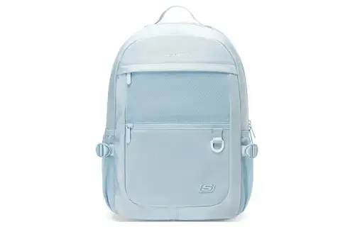 Skechers Fabric Backpack Large Unisex Baby Light Blue