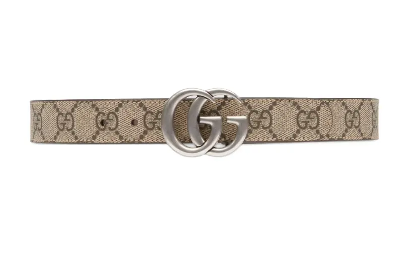 GUCCI Kids Double G Buckle Belt