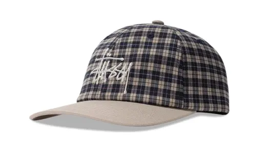 Stussy Plaid 2 Tone Low Pro Cap