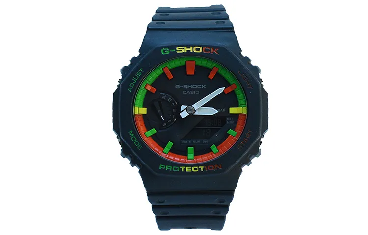 CASIO Men Liquid Crystal/Analog Dual Display Series Black Watch