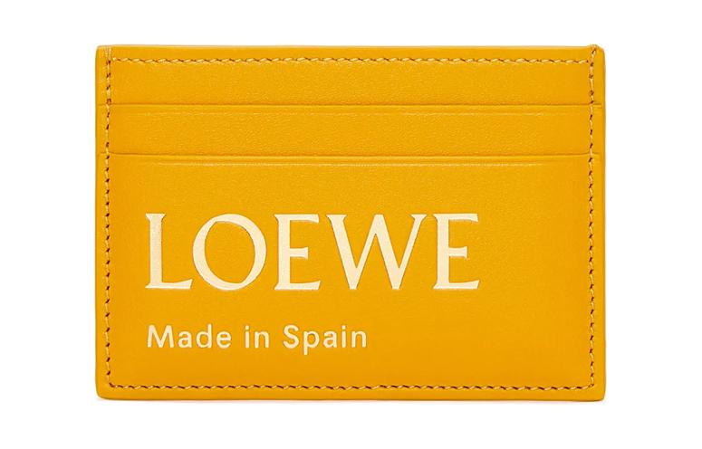 Женский картхолдер LOEWE (желтый)