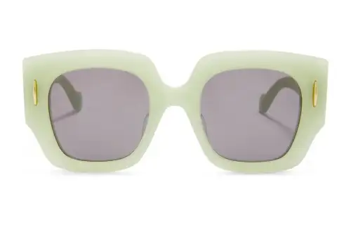 LOEWE Square Sunglasses Women's Green