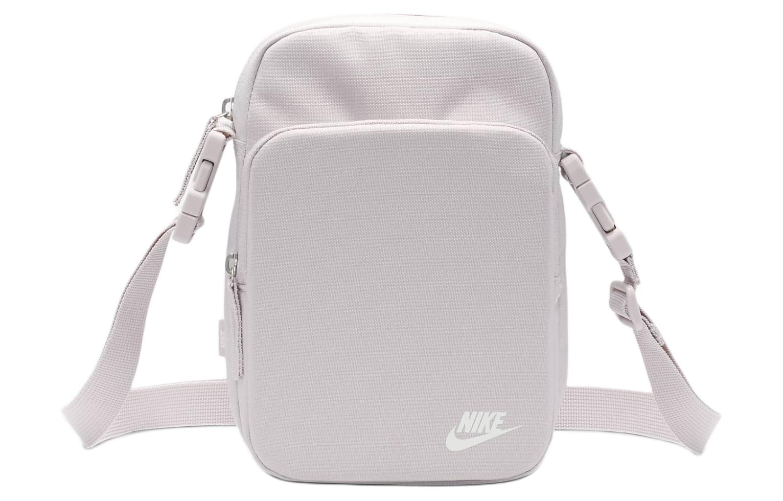 Сумка Nike Heritage (фиолетово-белая)
