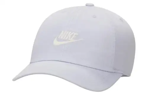Nike Printed Pattern Cotton Baseball Caps Unisex Purple