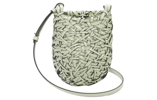 LOEWE Cow Leather Shoulder Bag, Crossbody Bag Small Women's Spring Jade