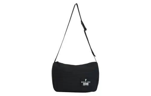 FILA FUSION Fabric Handbag, Shoulder Bag, Crossbody Bag Regular Unisex Pitch Black